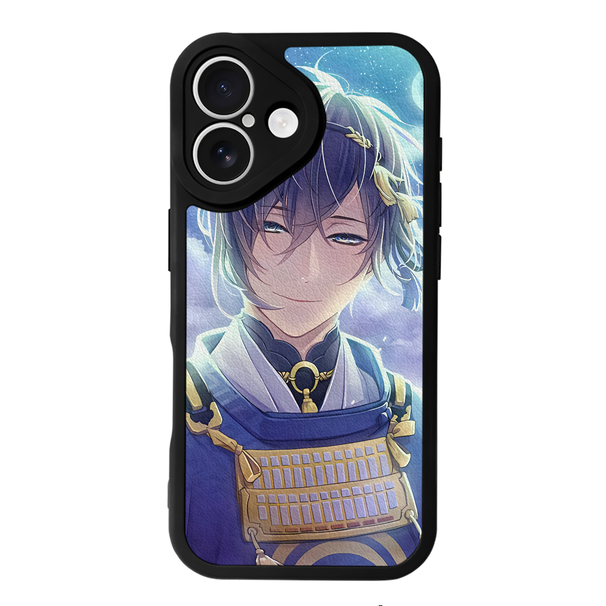 （画像用） 刀剣乱舞 Touken Ranbu 【iPhone 16シリーズ対応】シリコンスマホケース（レザー調） 材質：シリコン